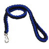 Large Dog Leash Nylon Braided Traction Rope Pet Walking Thick Hand Rope For Bulldog Rottweiler Hound Dogs Accessories