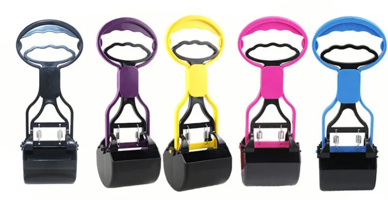 New Dog Poop Picker Extra Long Handle Large Collapsible Scooper Outdoor Dog Walking Cleaning Tool Feces Collector Pet Products