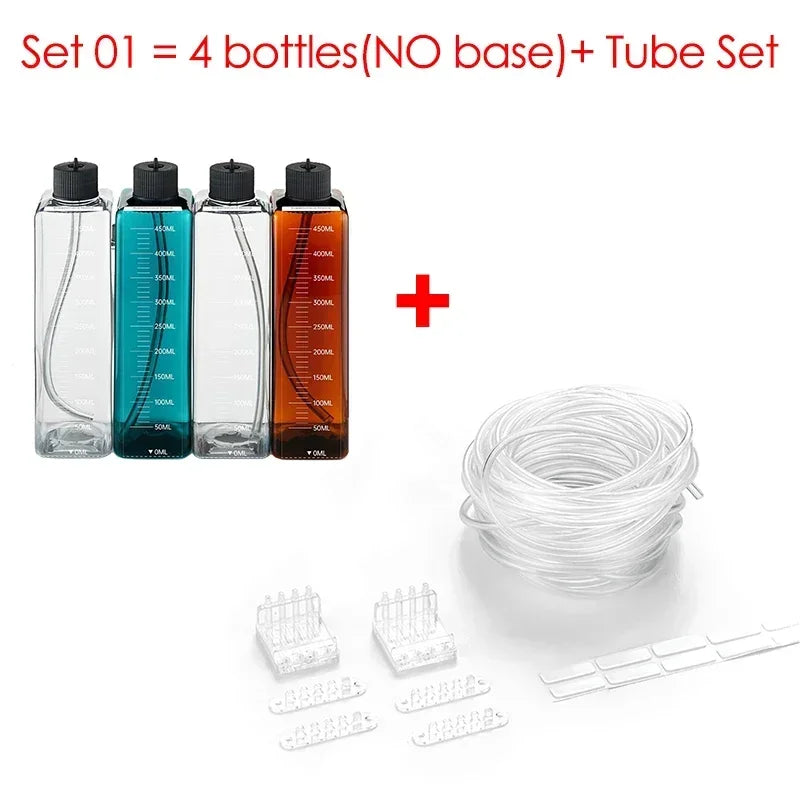 Grass Tank Seawater Tank Titration Pump Doser Bottle Aquarium Dosing Pump Liquid Container for Jebao or Kamoer Dosing