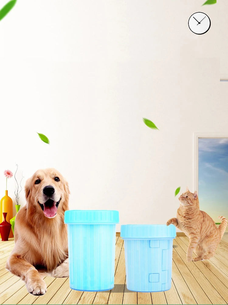 Pet foot cup dog foot washing artifact cat puppy foot cleaning cup paw cleaning automatic foot washing machine