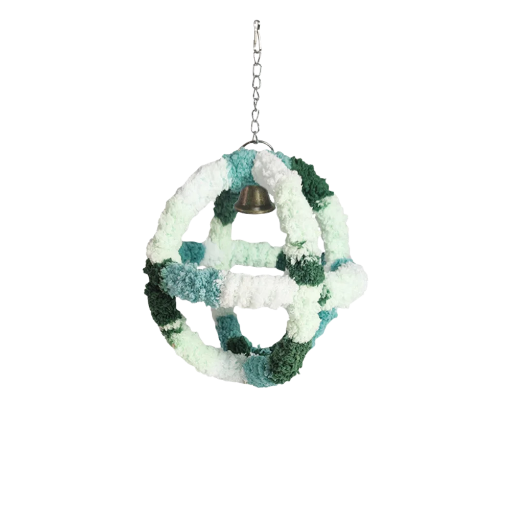 New Warm Winter Bird Nest Colorful Hanging Parrot Hideaway Bird Cage Accessories Small Pet House for Hummingbird