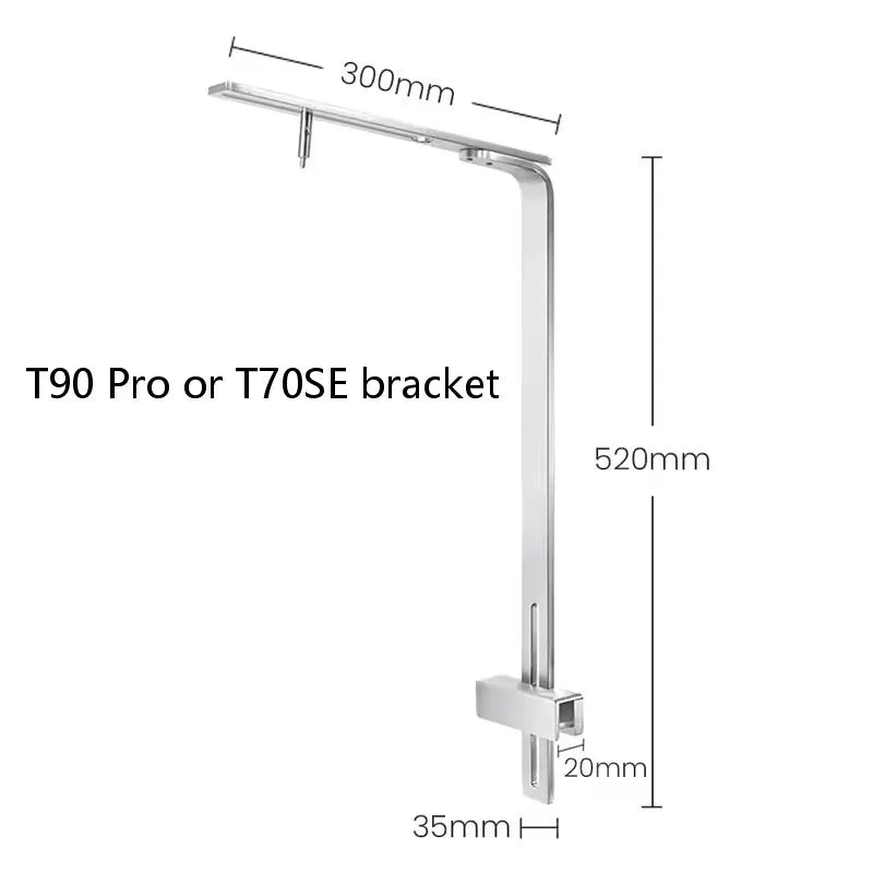 WEEK AQUA T90 PRO APP RGB-UV 90W Fish Tank Bracket Downlight Dimming Timing Aquarium LED Aquatic Light reef led light with app