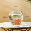 Sturdy Nicely Betta Fish Bowl Small Aquariums for Small Ornamental Fish And Reptiles High Transparency Glass Good View