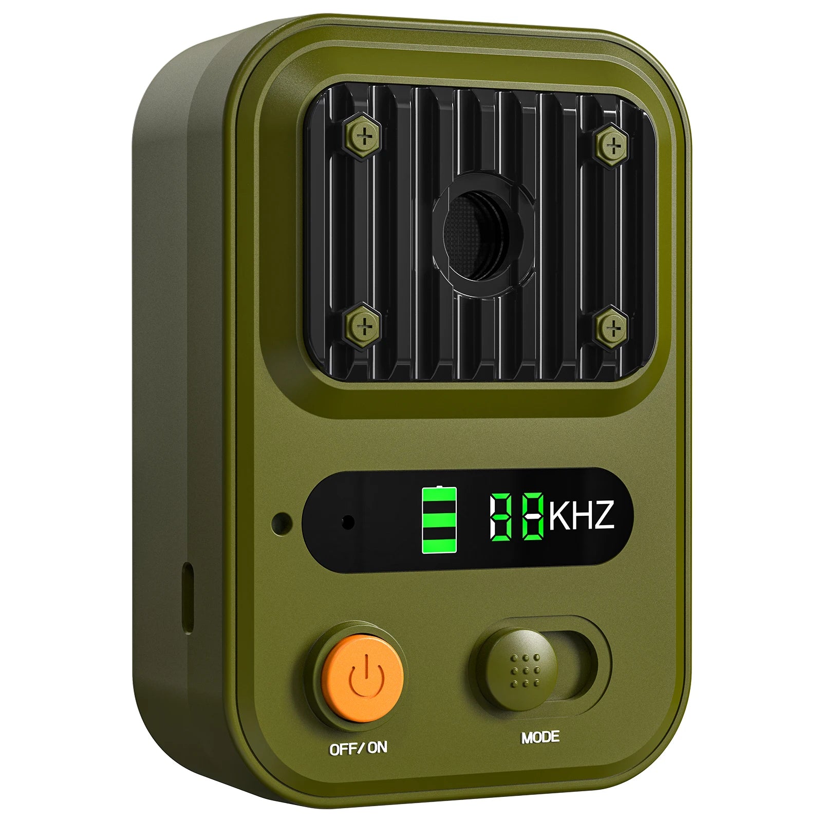 30kHz Frequency Portable Dog Repeller Three Level Adjustment Adjustable Repelling Distance Suitable Indoor Placement Outdoor