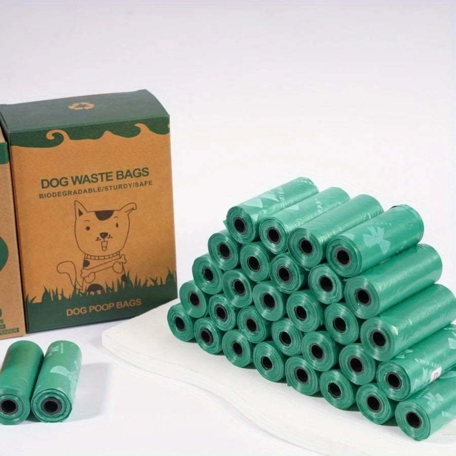8 rolls / 120 bag Pet Poop Bags: Scented And Unscented Options for Dog'S Cleanliness Available in various fragrances