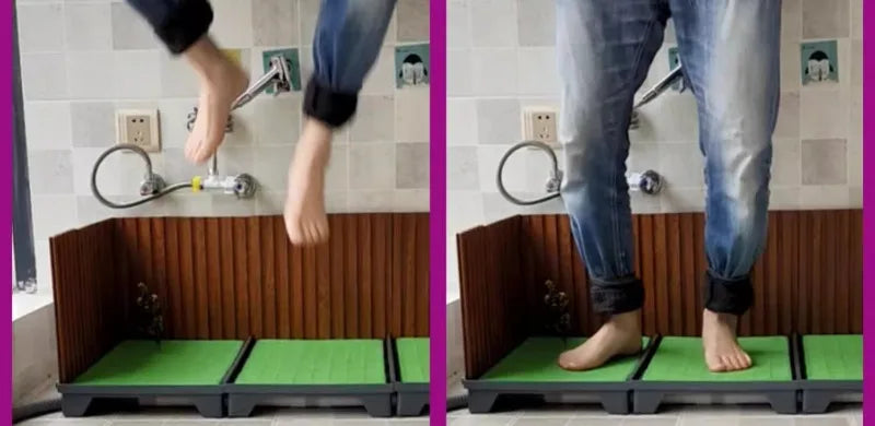 Flush Dog Toilet Direct Drainage System Dog Toilet Training Walls Pet Potty Indoor with Drain Pets Urinal Large Medium Supplies