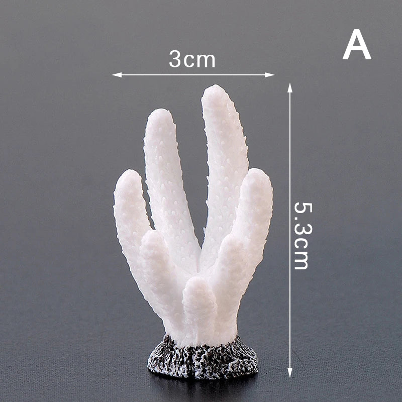 Artificial Coral Fish Tank Decoration Emulates Starfish Resin Reef Landscape Aquarium Decoration Craft Tabletop Decoration