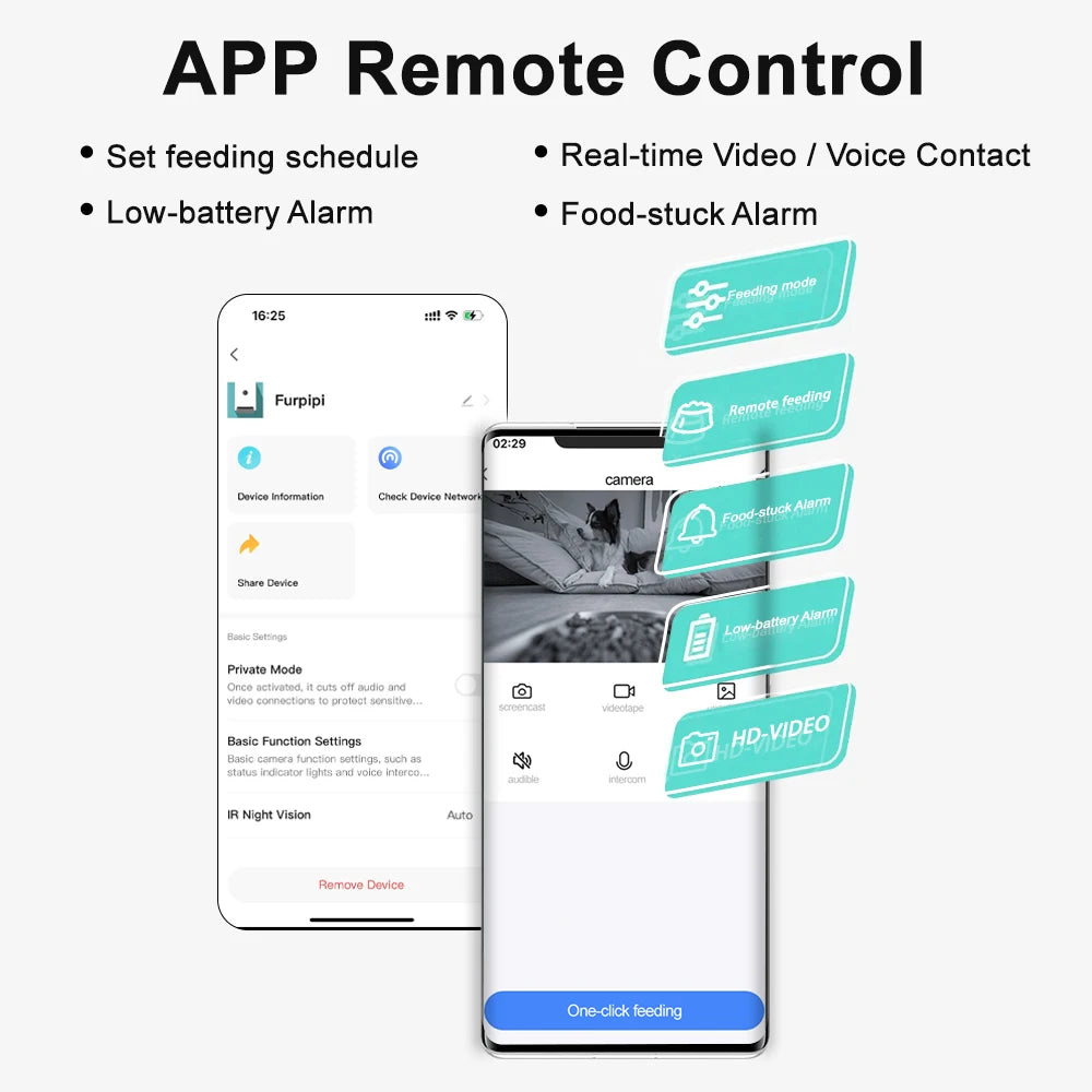 Smart Pet Feeder Automatic Cat Feeder Dog Slow Food Machine With Timed Quantitative Automatic Cat Food Dispenser Dog Cat Bowl