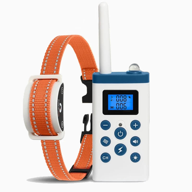 New Cat Shock Collar with Remote, 4 IN 1 Cat Training Collar with Auto Anti-Meow, Beep, Vibration, Safety Shock 4 Modes for Cats