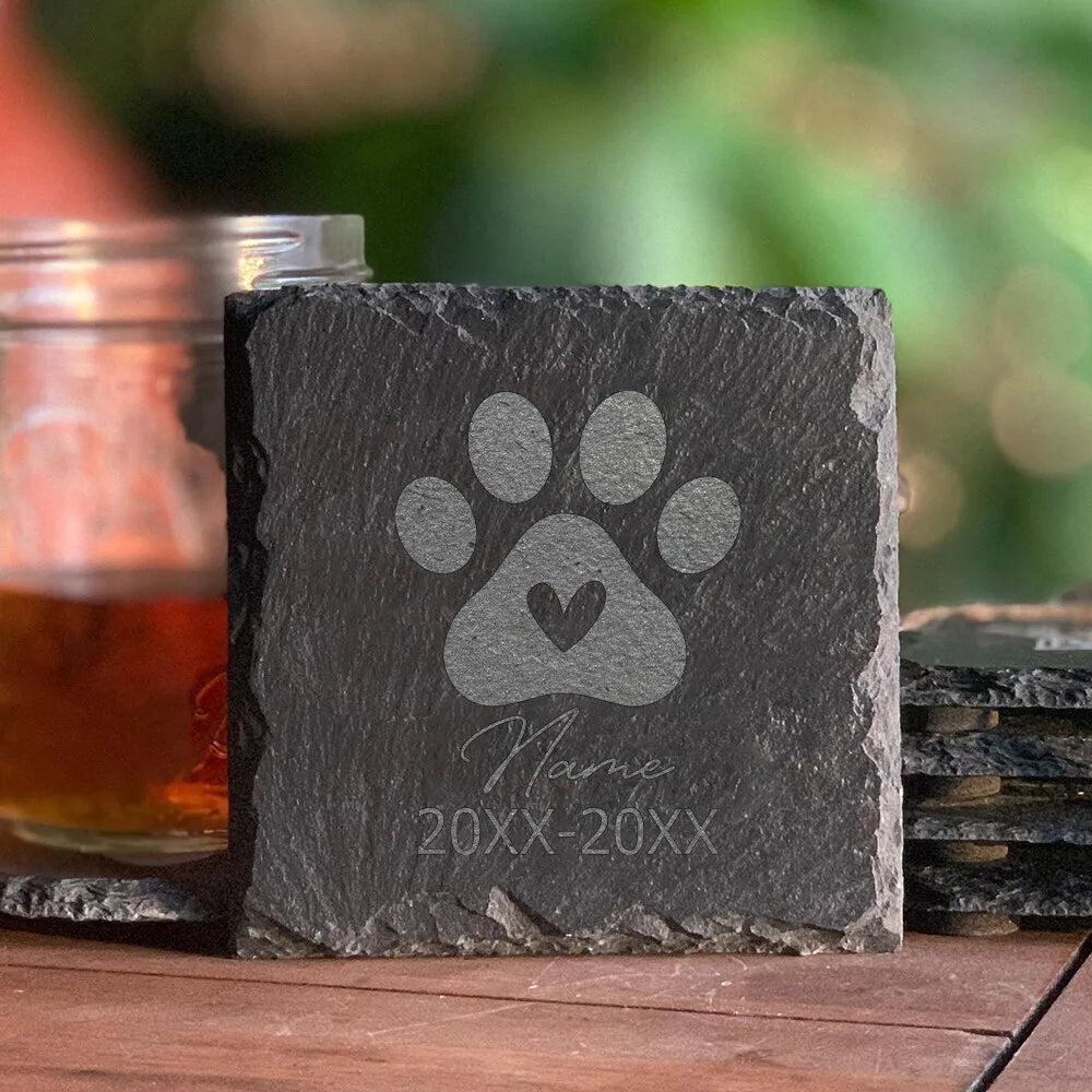 Pet Memorial Stone Custom Dogs Name and Date of Death Personalized Pet Loss Gifts Personalized Dog Grave Marker Plaque