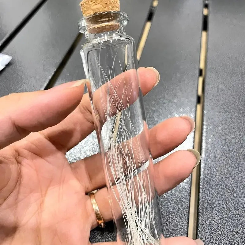 Cat Beard Storage Bottle Collect Luck Commemorative Pet Hair Cat Dog Teeth Preservation Souvenir Beard Collection Bottle