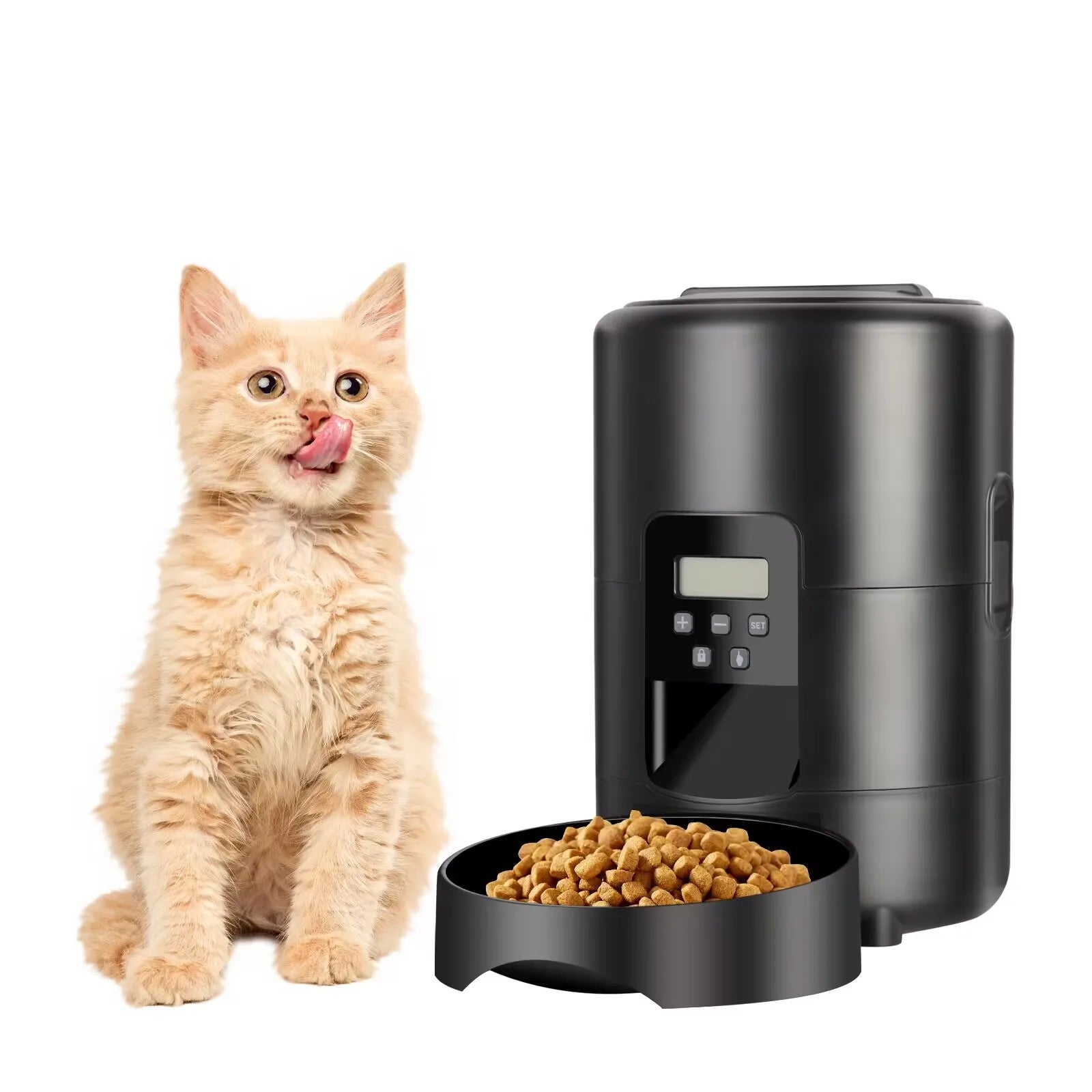 2L Camera Pet Feeder Timing Smart Automatic Feeder For Cats Dog Button WIFI APP Video Intelligent Dry Food Dispenser Dog Bowl