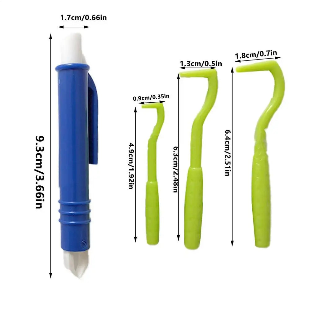 One Set Tick Remover Tool Effortlessly Ticks Fleas Remover Convenient Tick And Flea Remover Pet Cat Dog Tick Clamp Pet Supplies