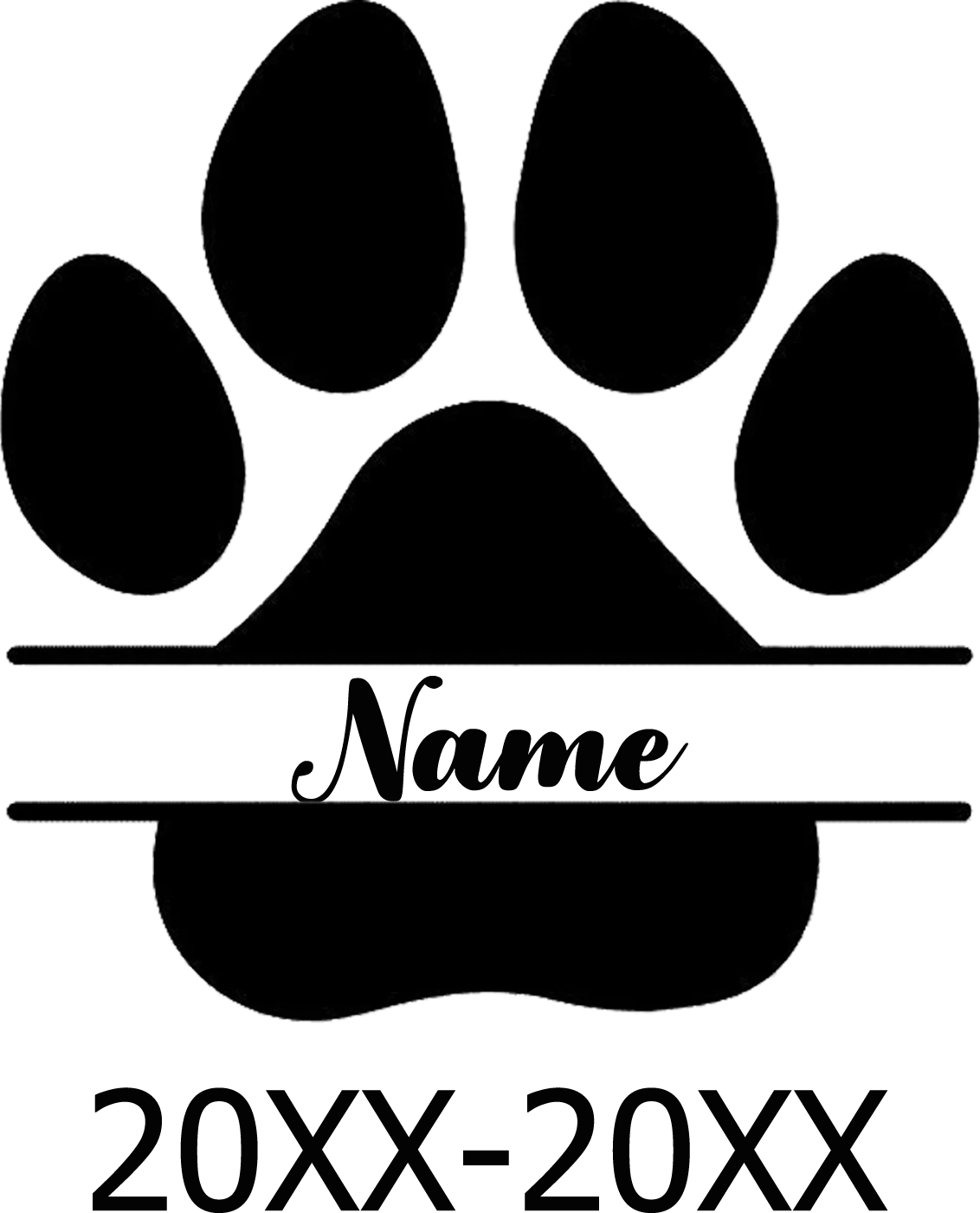 Pet Memorial Stone Custom Dogs Name and Date of Death Personalized Pet Loss Gifts Personalized Dog Grave Marker Plaque