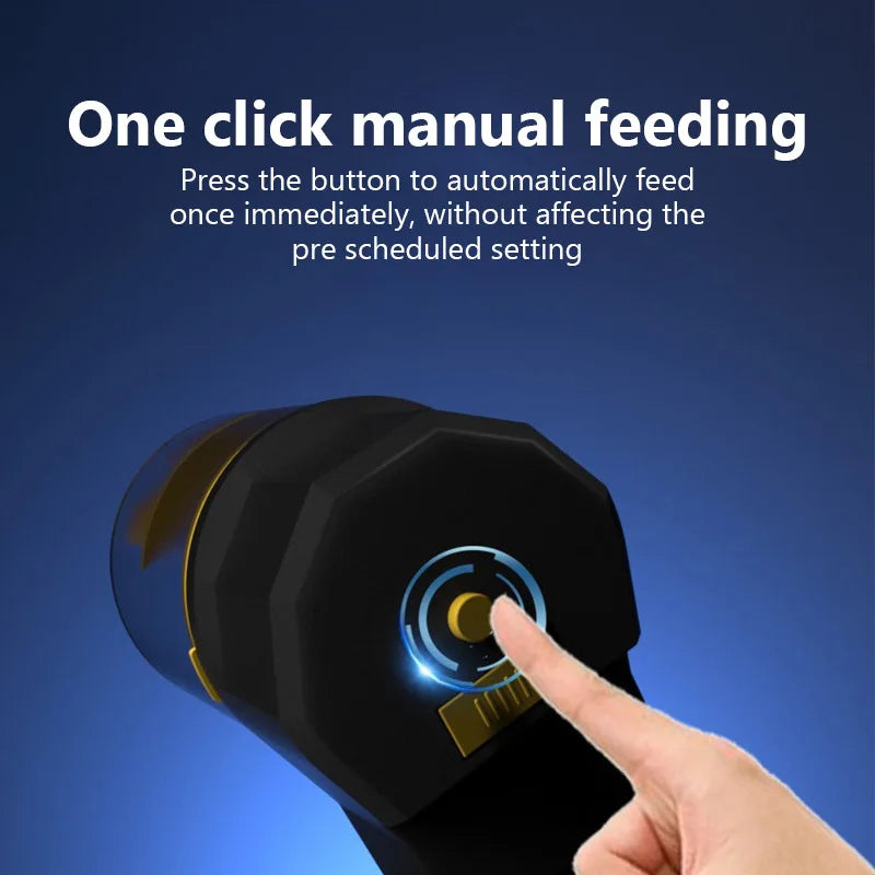 Automatic Fish Tank Feeder Intelligent Timing Automatic Feeder Aquarium Goldfish Feeder Large Capacity Goldfish Aquarium Feeder