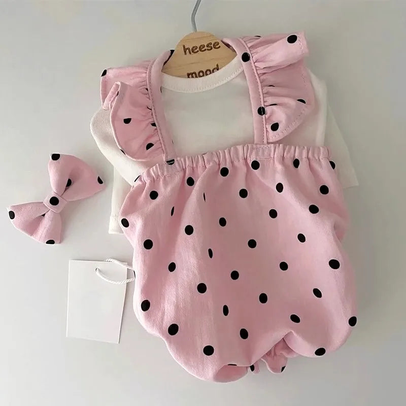 Luxury Pet Suspenders Dog Summer Dress Dot Puppy Skirt Chihuahua Bichon Dog Apparel Cat Clothing Small Dog Vest Girl Dog Clothes