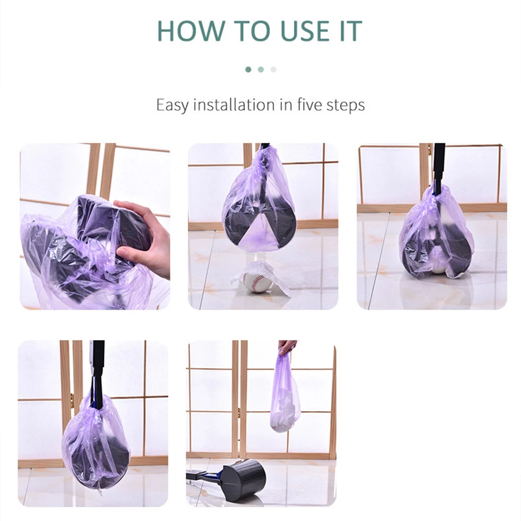 Pooper Scooper For Dog Jaw Clamp Heavy Duty Long Handle Poop Scooper For Dog Puppy Cat Waste Picker Pet Cleaning Shovel Tools