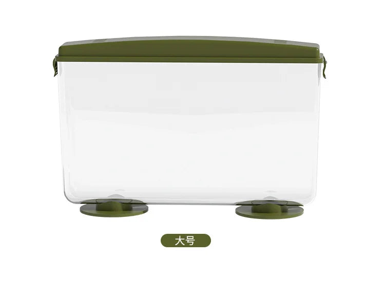 PET Aquariums Shrimp Cover Small Fish Shrimps Turtle Tank Insect Specialized Container Mini Portable Ecosystem Watertank