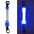 Waterproof Dog Anti-Lost Safety Glowing Collar,Multi-Color Pendants and Outdoor-Ready Flashing LED Light Strip, Night Visibility