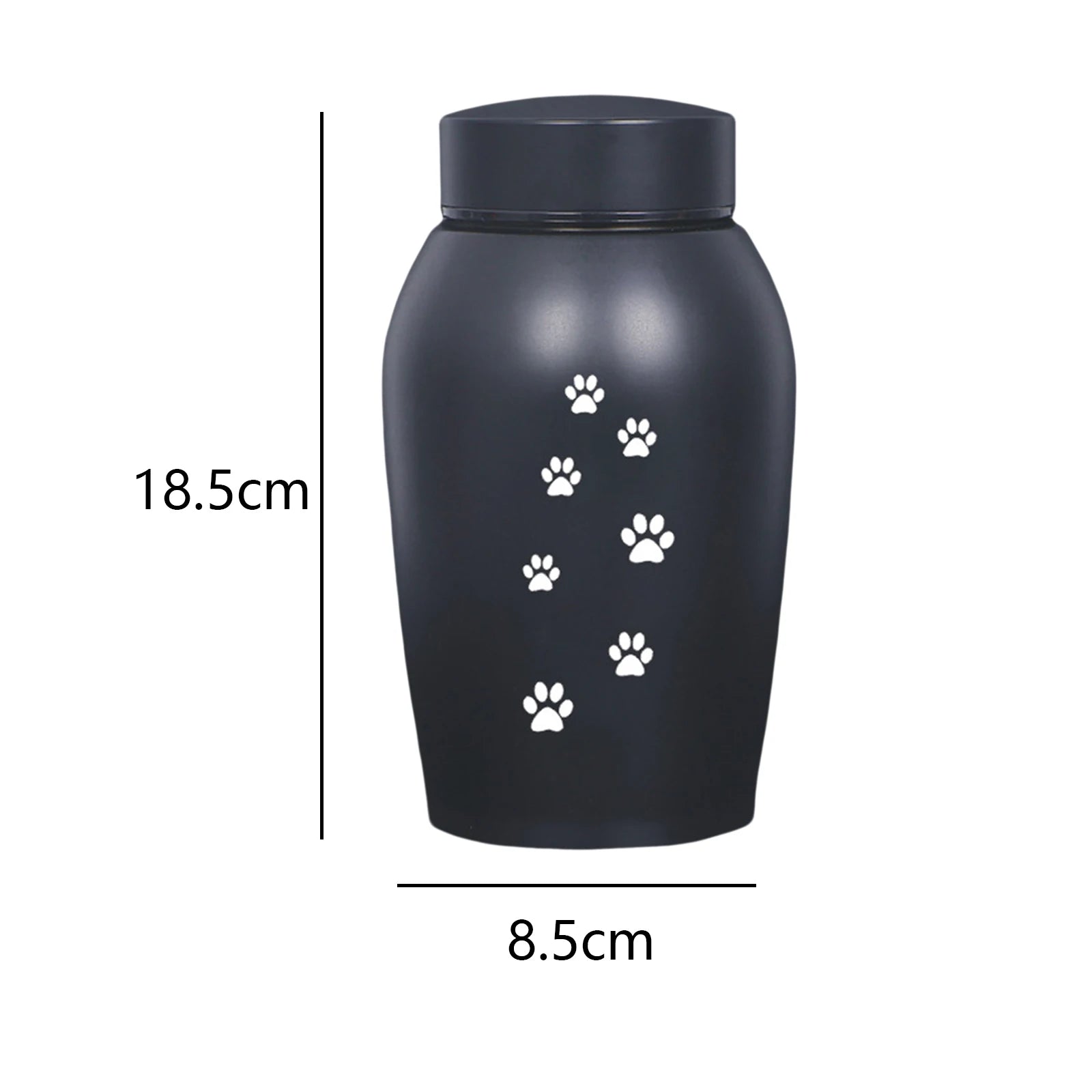 500ML Pet Cremation Memorial Urn Retain Memories Burial Keepsake for Funeral Box Pet Cremation Urn Kittens Puppy Keepsake