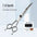 Fenice 6.5/7.0/7.5 Inch Pet Grooming Scissors Set Dog Hair Trimming Shears Cutting Thinning Curved Scissor Kit for Family Use