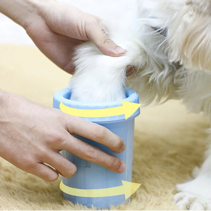 Pet foot cup dog foot washing artifact cat puppy foot cleaning cup paw cleaning automatic foot washing machine