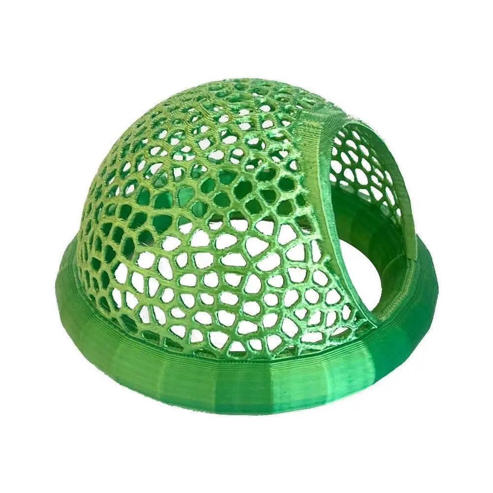 Aquarium Floating Cave Fish Shrimp Hideout Shelter 3-in-1 Hammock Feeding Ring & Resting Spot for Betta Small Aquatic Pets