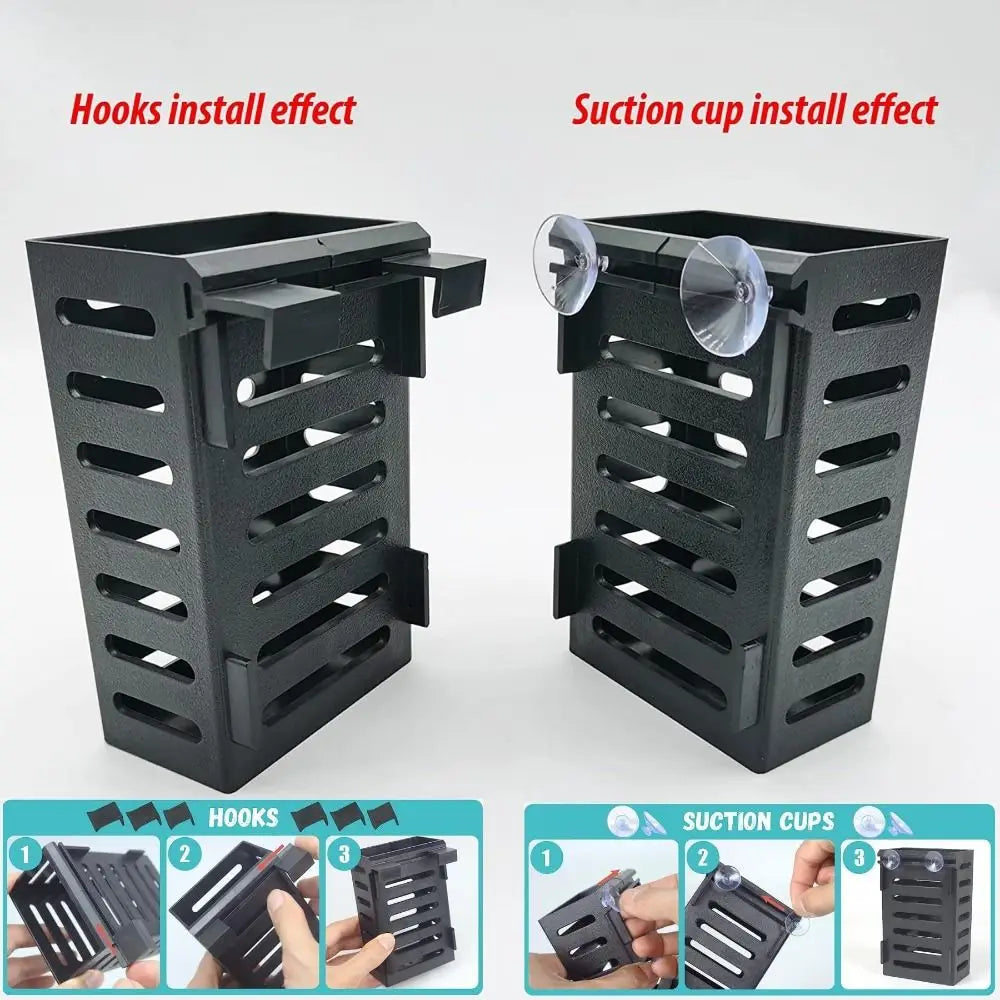 Hydroponic Aquarium Glass Plant Holder Water Landscape Planted Tank Emersed Plants Storage Rack Glass Pot Landscaping Basin