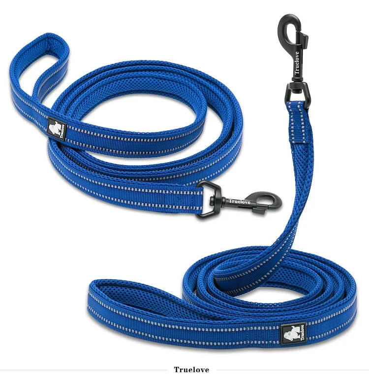 Truelove Pet Dog Leash Reflective Nylon Webbing Zinc Alloy Hook Suitable For Small And Large Dogs 110/200CM Length Products
