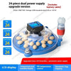 A8 Shape Automatic Egg Incubator For Cockatiel Parrot Quail Birds With Digital Temperature Control And Humidity Adjustment Smart