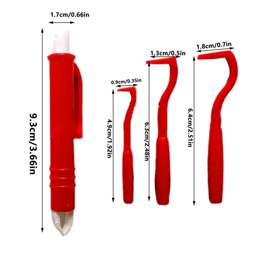 4pcs Pet Flea Removal Tool Kits Tweezers Tweezers Mite Anti Dog Ticks and Fleas Flea Tick Tweezers Clip Remover Tool Tweezers