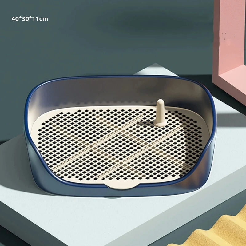 Pet Toilet for Small Dogs Cats Portable Dog Training Toilet Puppy Pad Holder Tray Pet Supplies Indoor Dog Potty Rabbit Toilets