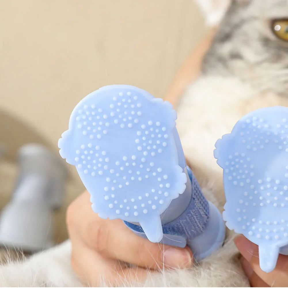 Brand New Pet Rainshoe Waterproof Anti-slip Rubber Boots For Small Medium Large Dogs Cats Outdoor Shoe Dog Boots Pet Accessories