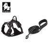 Truelove Pet Harness+Pet Leash Set Rope 110cm/200cm All-in-one Reflective Dog Harness No Pull Adjustable Buckles Dropshipping