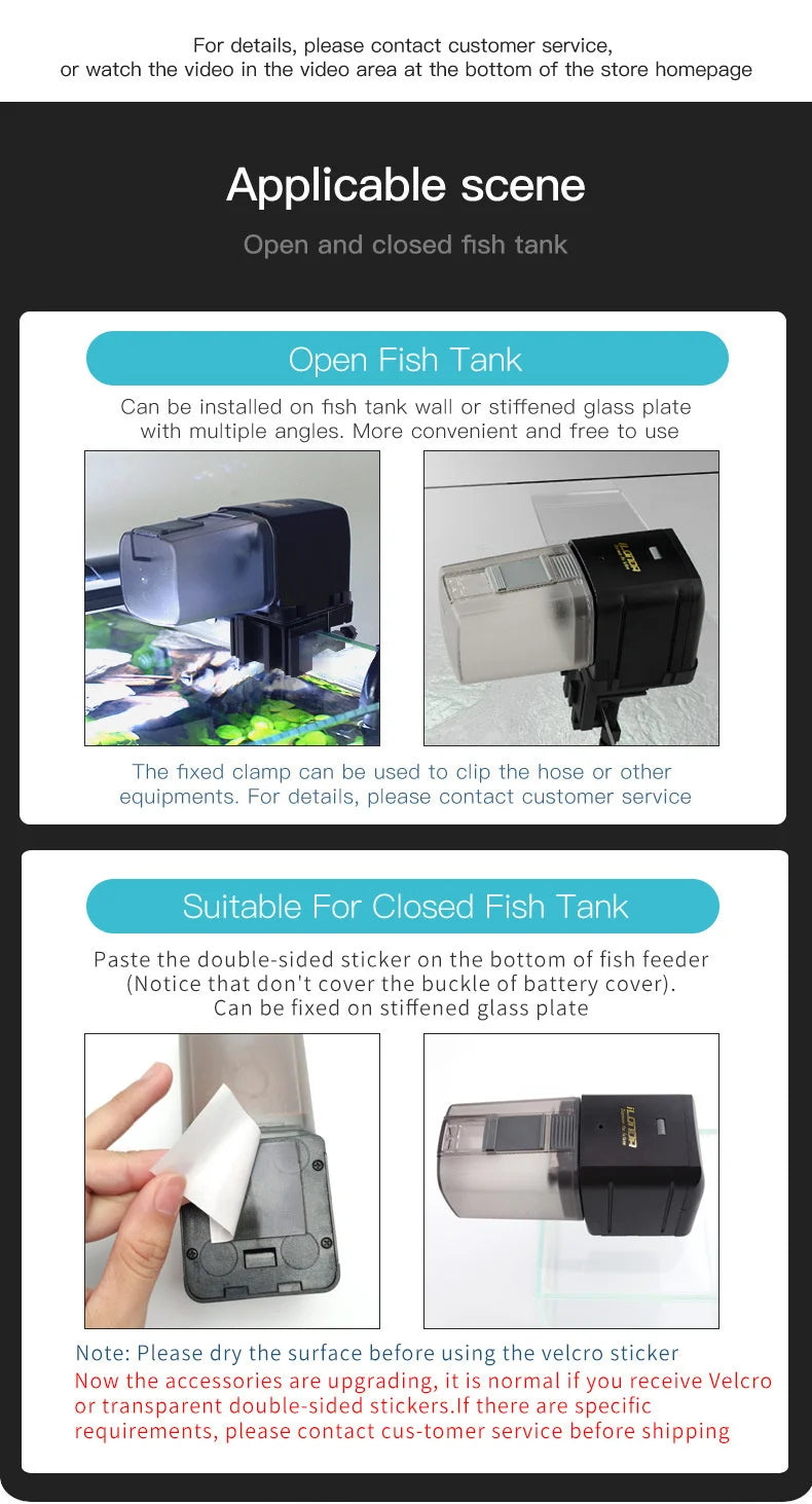 Ilonda Wifi Fish Feeder Organ Smart Control Aquarium Tank Automatic Feeding Device Timing Fishing Equipment Accessories Carp