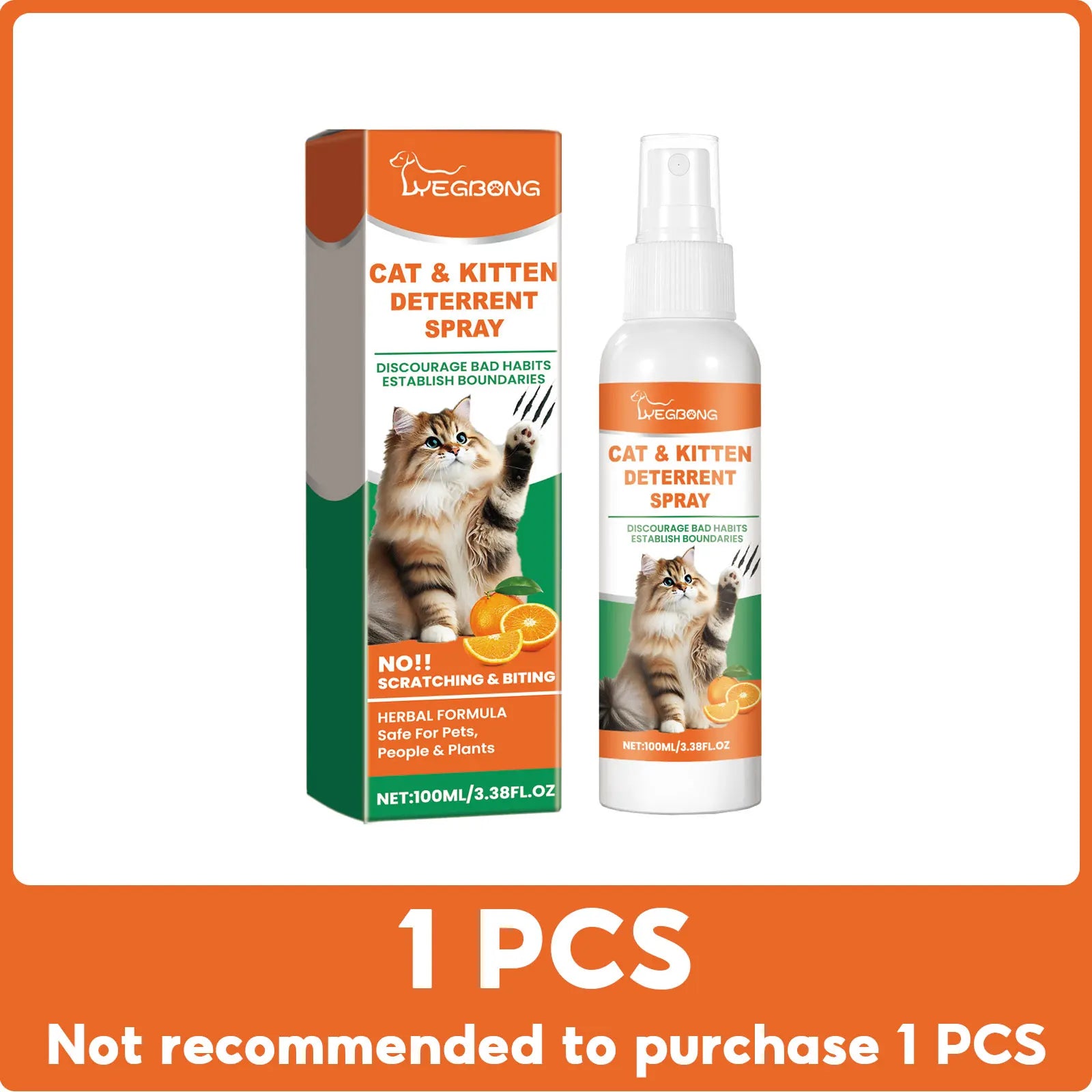 Pet Anti Scratch Spray Restricted Area Scratch Training Stop Sofa Chewing Anxiety Relief Calming Cat Furniture Protector Spray