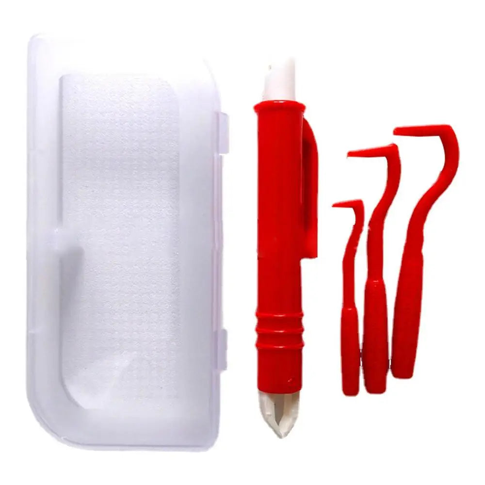 4Pcs Flea Remover Hook Tick Remover Tweezer Tick Pull Pet Cat Dog Tick Clamp Accessaries Pet Mite Flea Extractor Dog Accessories