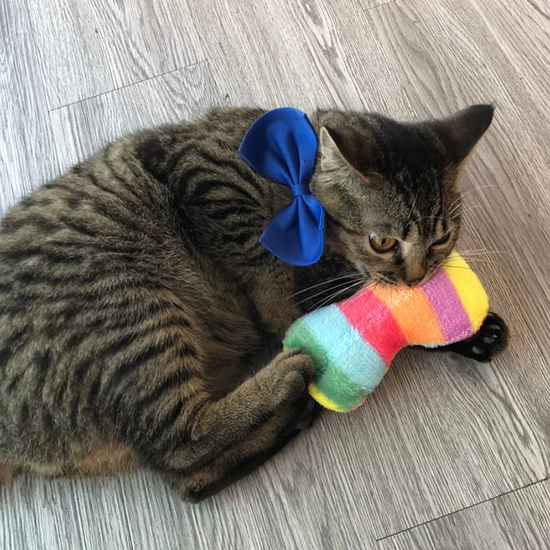 50pcs Mix Color Bow Ties Bowknot for Dogs Cat Grooming Accessories Small Animal Children Adjustable Bowtie Pet Product Wholesale