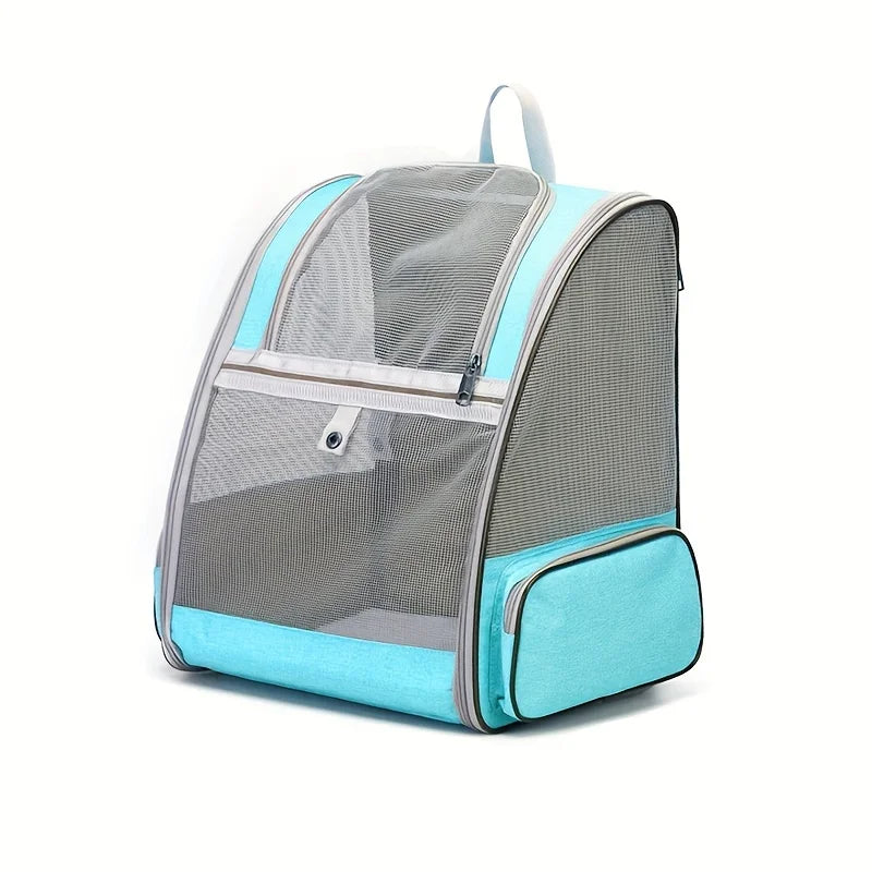 Cat Bag Outing Bag Portable breathable shoulder cat backpack Foldable cat outdoor travel pet bag