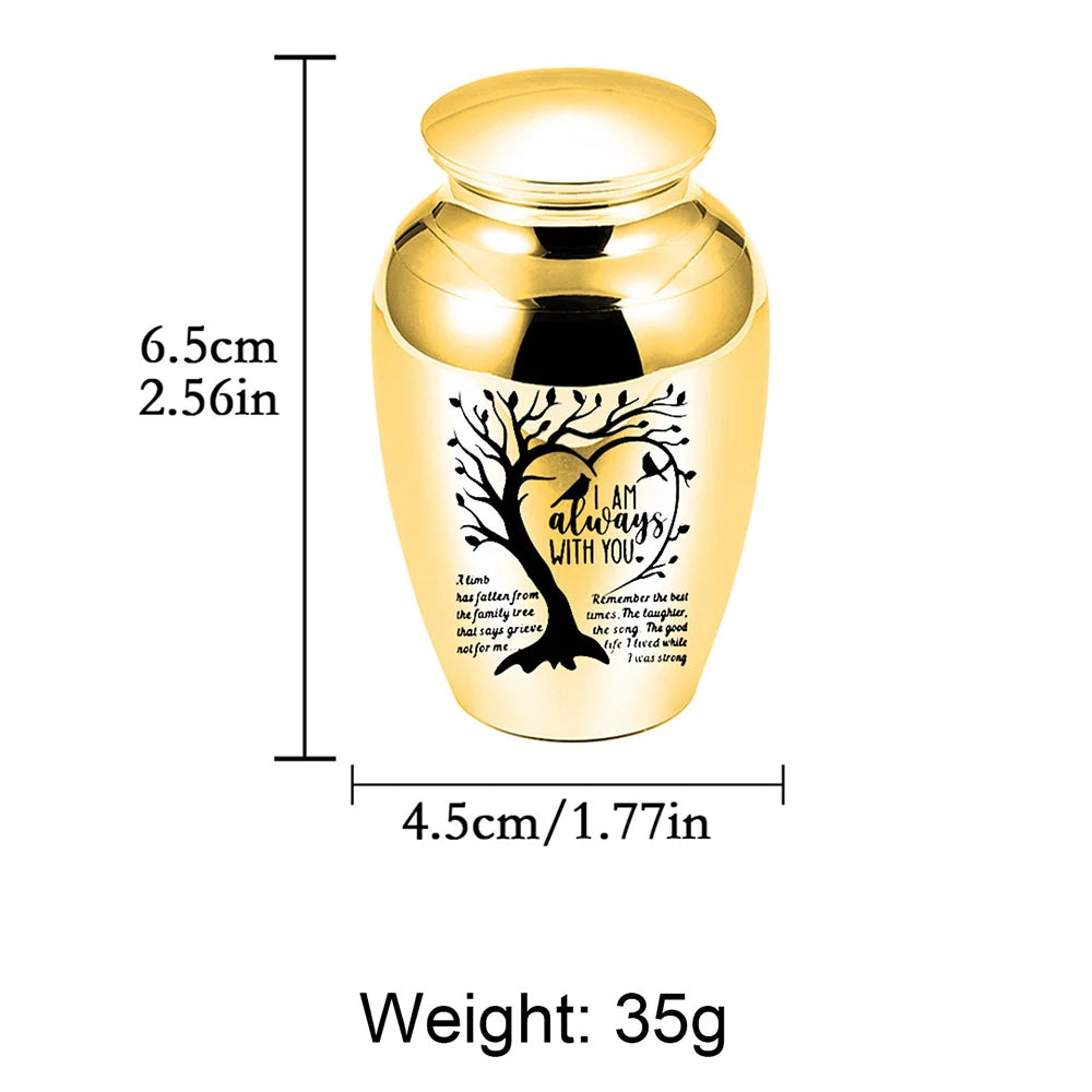 Small Urns for Human Ashes Keepsake Urns for Ashes Tree of Life Cremation Urns for Mom Dad Small Funeral Urn Memorial Ashes