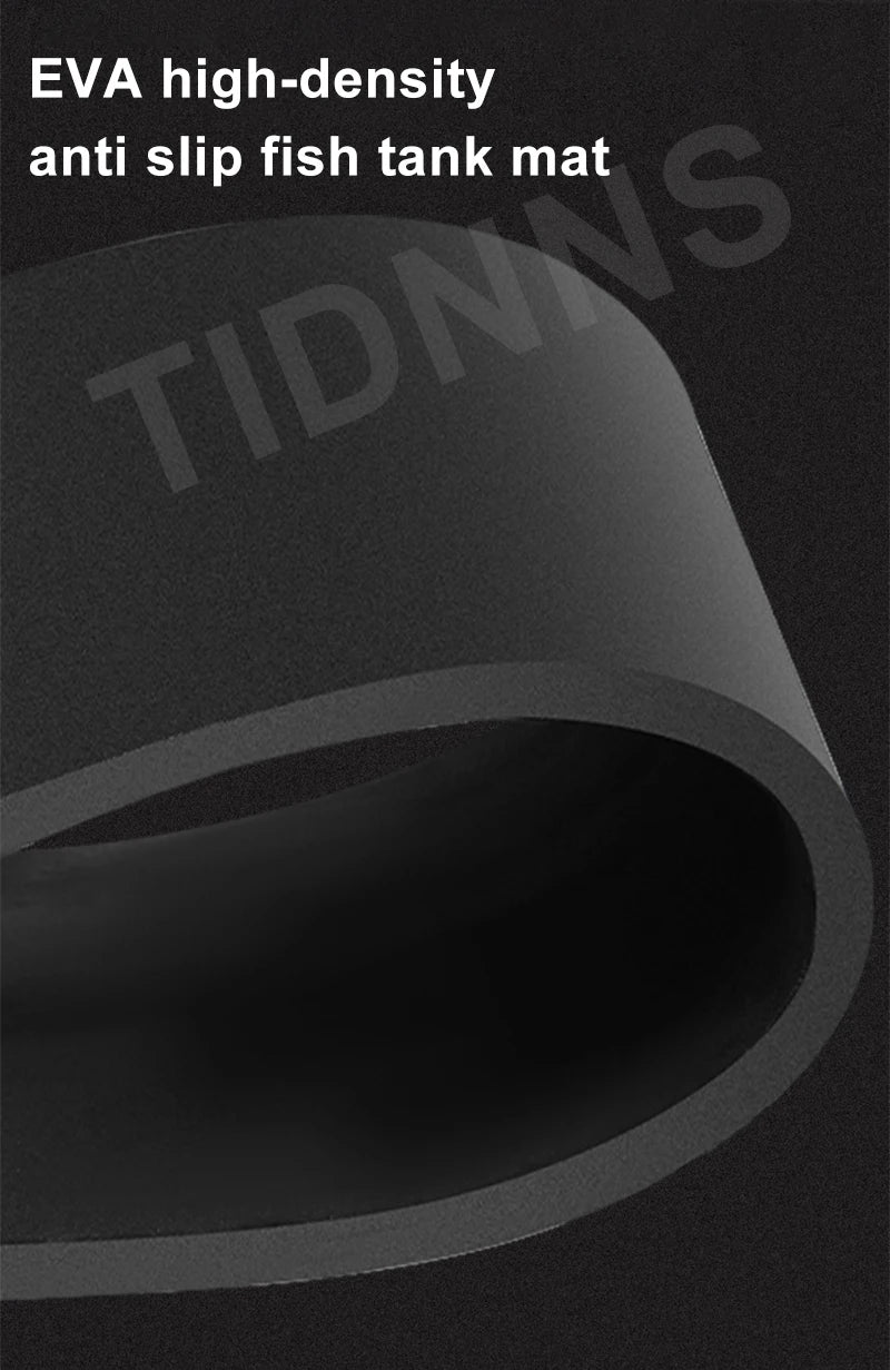 Fish Tank Mat Aquarium Anti-Slip Pad Shock-Absorbing Mute Thickened Black Mat Turtle Tank Landscaping Environmental Insulation