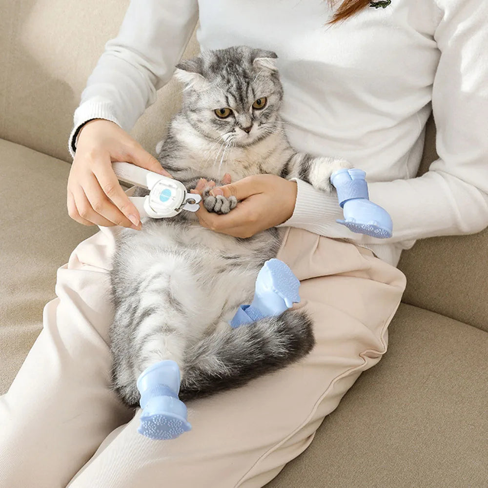 Brand New Pet Rainshoe Waterproof Anti-slip Rubber Boots For Small Medium Large Dogs Cats Outdoor Shoe Dog Boots Pet Accessories