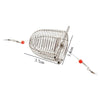 Shrimp Feeding Dish Stainless Steel Shrimp Bowls Feed Dish Metal Container Bait Cage Fish Tank Accessories for Shrimp Foods