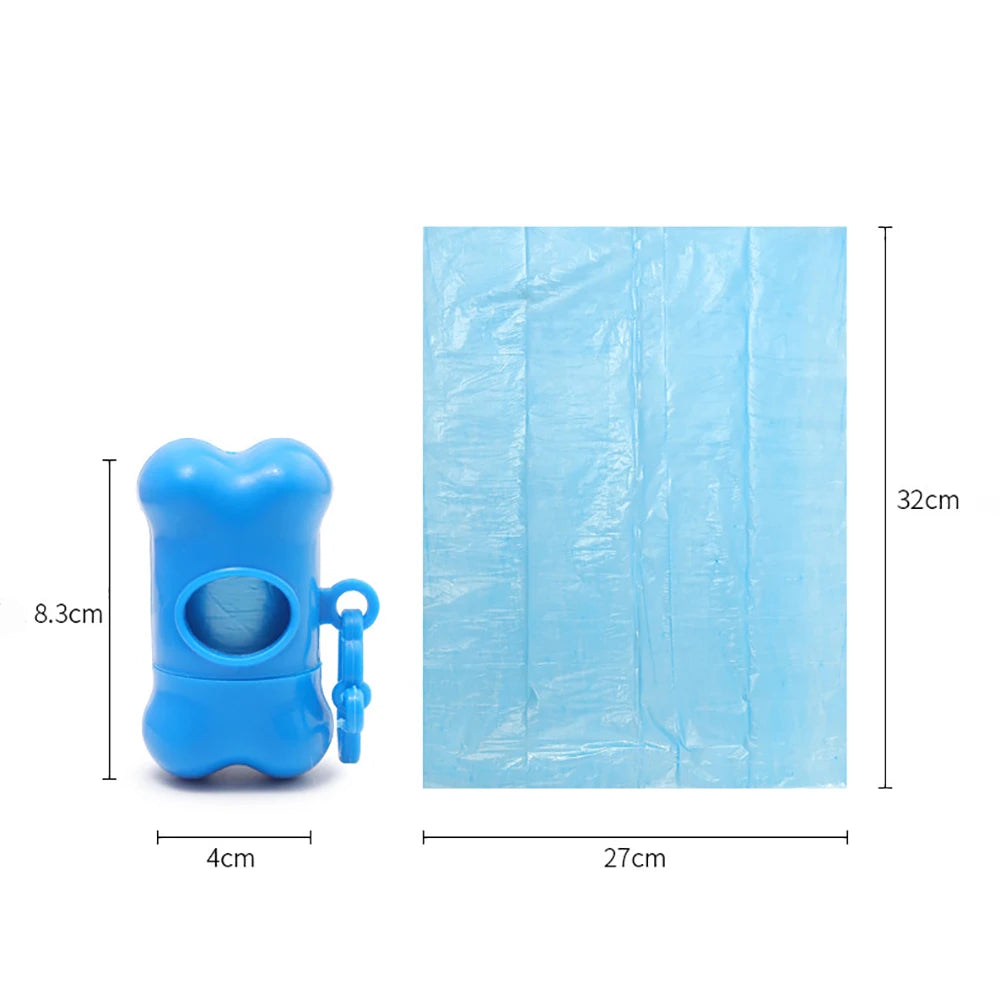 Pet Bin bag dog toilet bag pet cleaning supplies bone type pet garbage container toilet collector