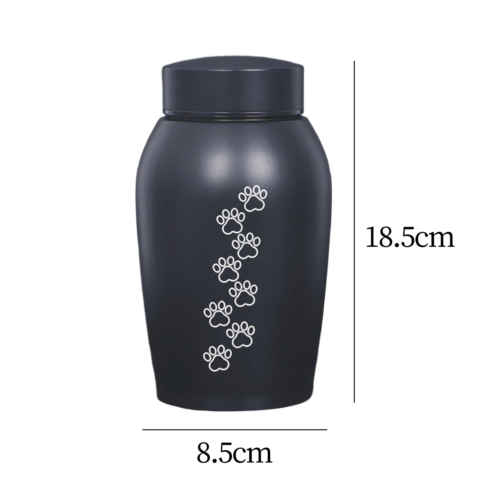 500ML Pet Cremation Memorial Urn Retain Memories Burial Keepsake for Funeral Box Pet Cremation Urn Kittens Puppy Keepsake