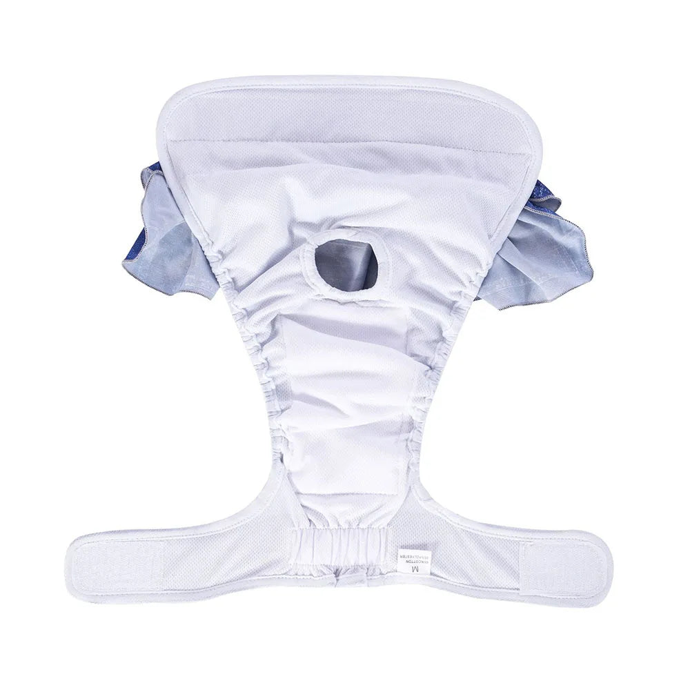 Reusable Female Dog Diapers Washable Premium Doggie Diaper for Girls Dogs Highly Absorbent Dog Shorts for Pet Heat Incontinence