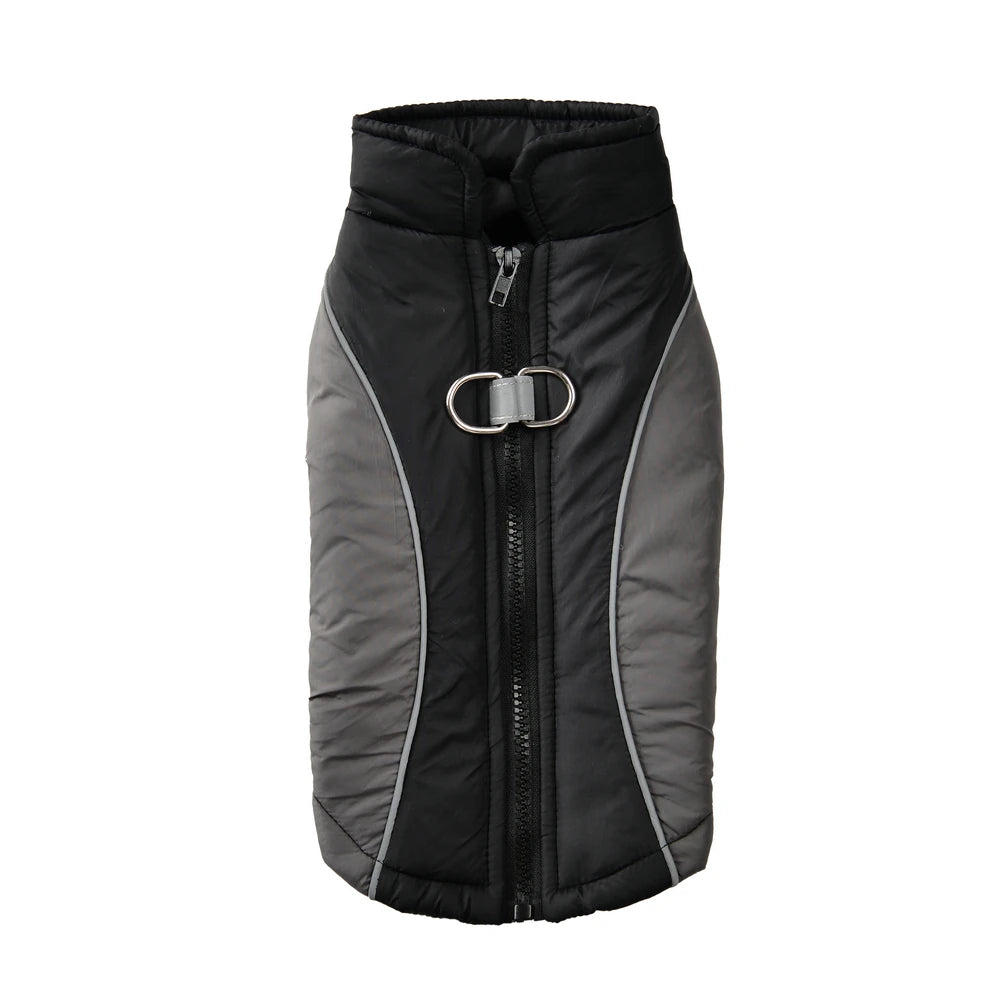 Winter Warm Pet Dog Clothes For Small Medium Dogs Coat Waterproof Reflective Puppy Jacket Elastic French Bulldog Outfit Apparel