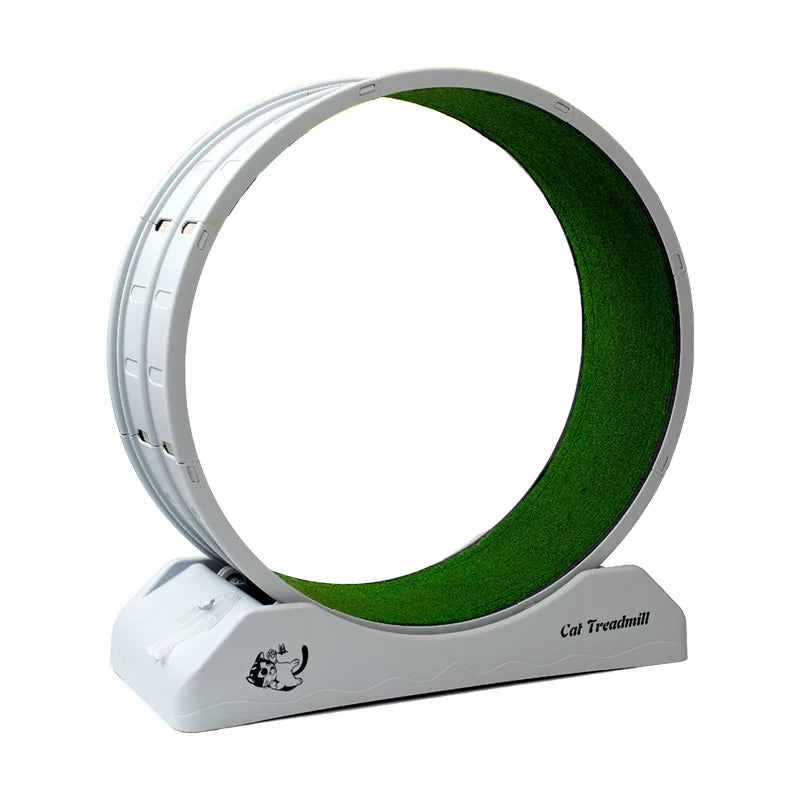 Large Size Pet Treadmill PP Material Silent Running Wheel Cat Exercise Wheel Multiple Safety Design for Cats And Small Dogs Use