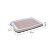 Dog Toilet Anti Slip Removable Mesh Potty Training Tray Puppy Pee Pad Holder for Small Dog Cat Pet Cleaning Supplies 47x35x3.5cm