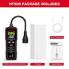 HABOTEST HT608 Natural Gas Leak Detector Sound & Screen Alarm Combustible Flammable Methane Gas Leak Detector Location Determine